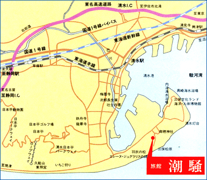潮騒周辺マップ